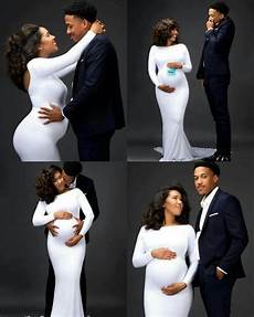 Maternity Photoshoot Couple Outfits
